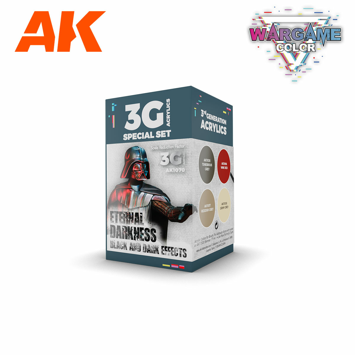 AK1070 AK Interactive Set of acrylic paints 