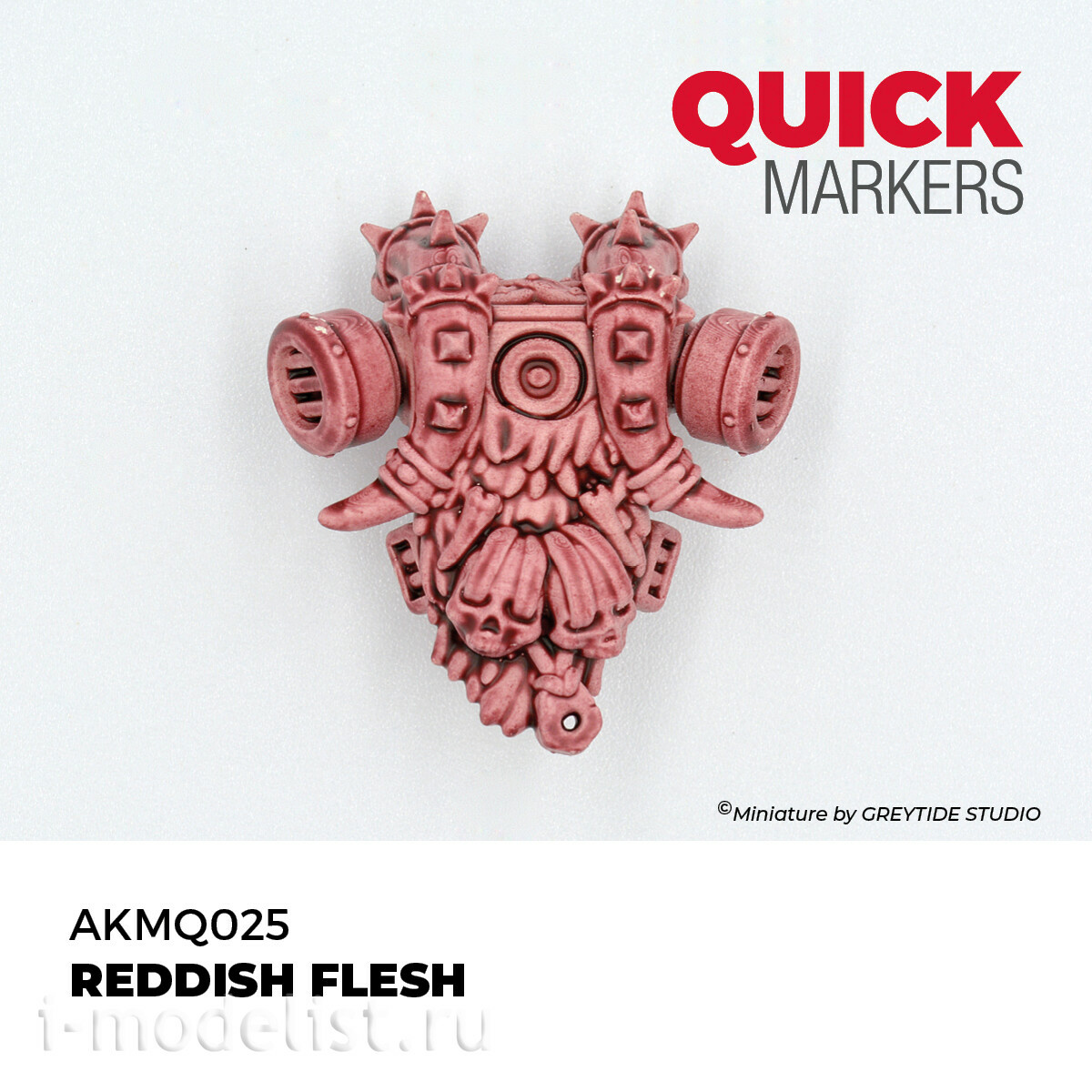 AKMQ025 AK Interactive Маркер QUICK MARKER - Красноватая плfromь / Reddish Flesh