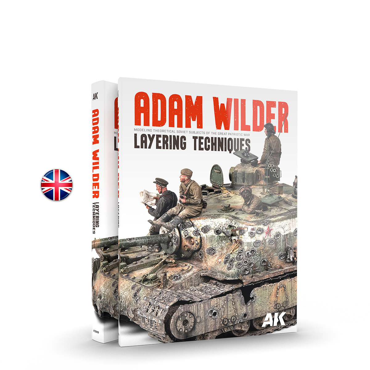 AK130009 AK Interactive Book Adam Wilder: Modeling Theoretical Soviet Plots about the Great Patriotic War / Adam Wilder: Modeling Theoretical Soviet Subjects of the Great Patriotic War