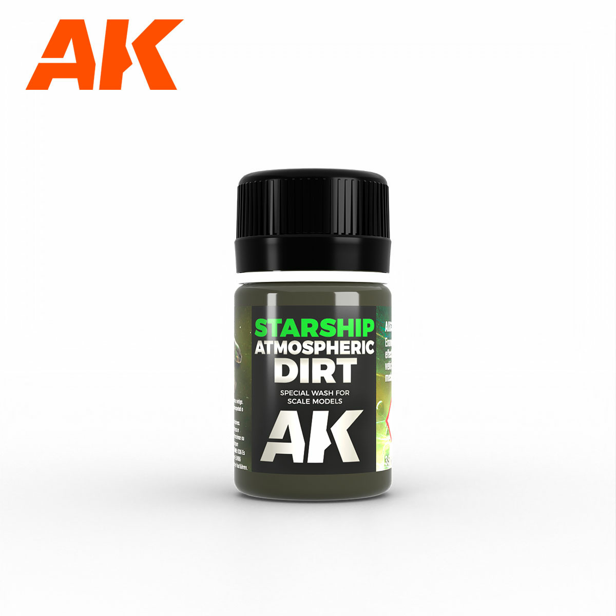 AK638 AK Interactive Смывка атмосферная грязь звезtoлёта / Zvezdaship Atmospheric Dirt Wash