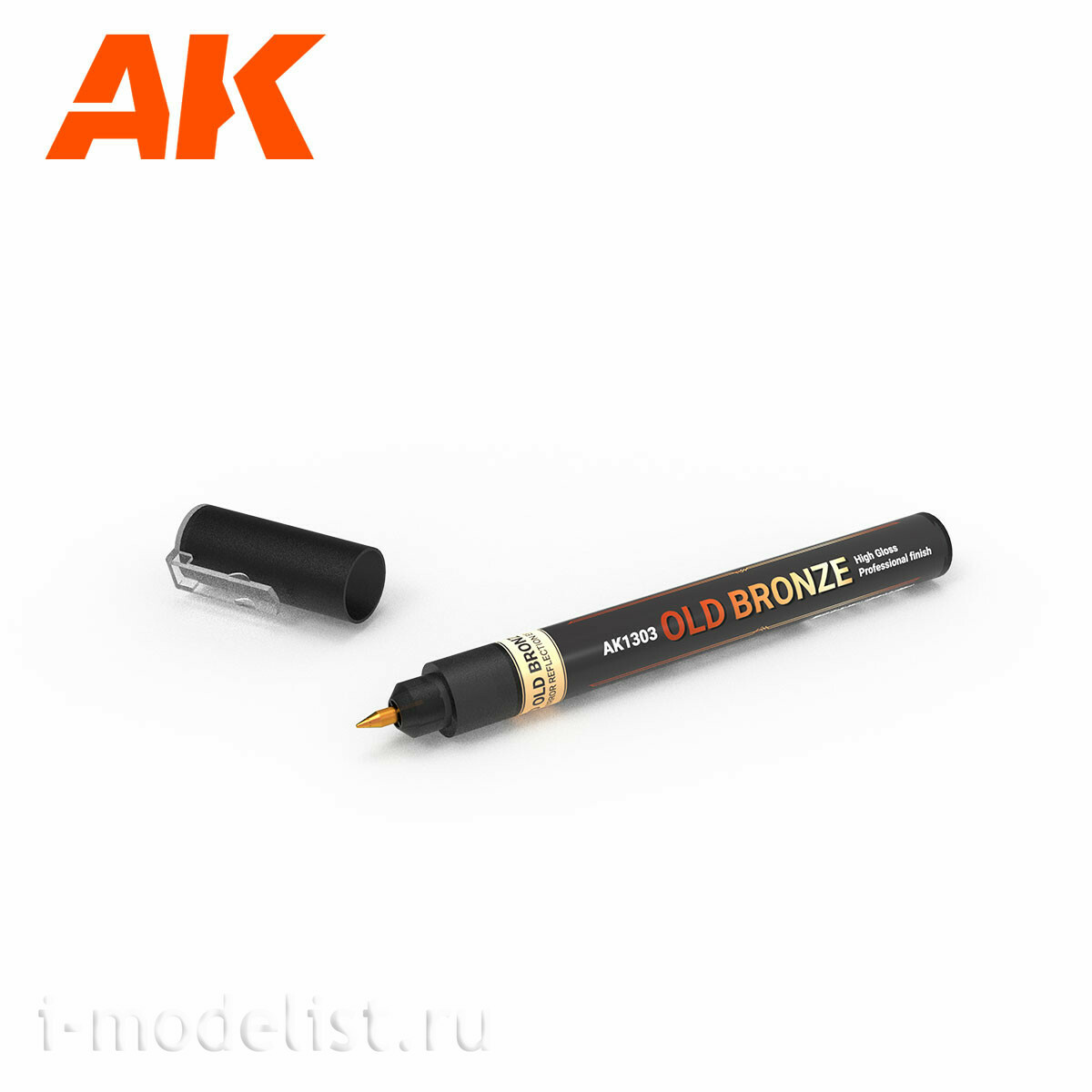 AK1300 AK Interactive Marker Set Liquid Metallic (4 pcs.)
