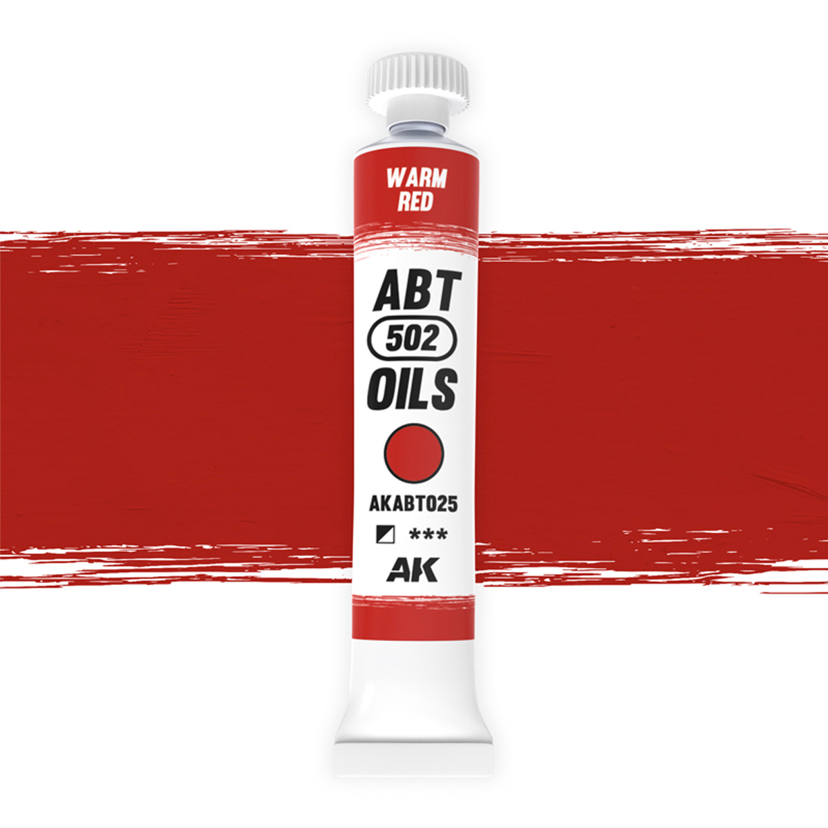 Abt025 Abteilung 502 Oil paint Brick red