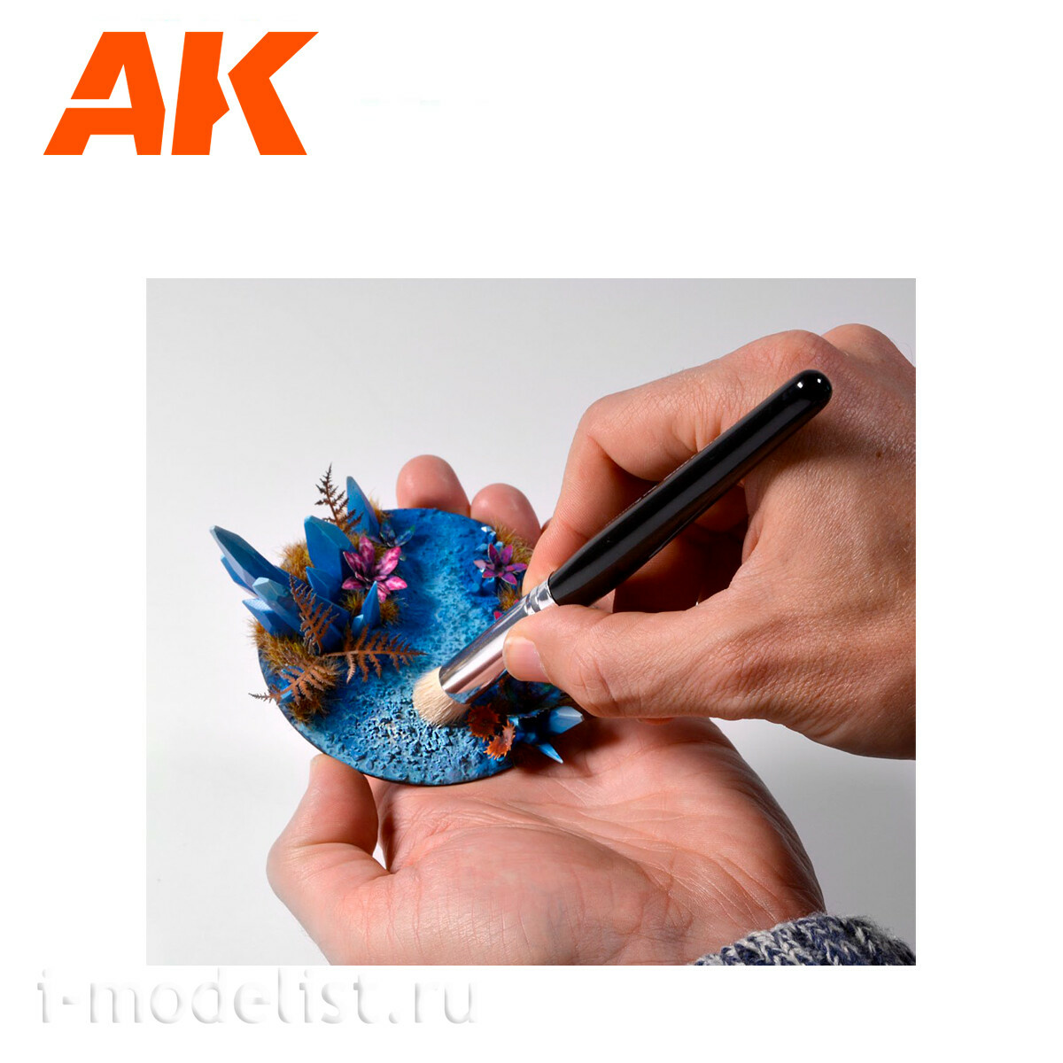 AK9300 AK Interactive Набор из четырёх сухих кистей / 4 Dry Brush Set