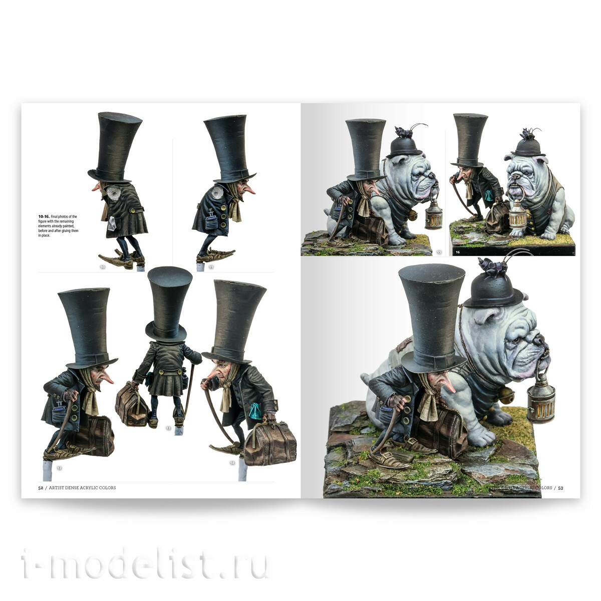 AK130040 AK Interactive Книга Практическое руководство по использованию густых хуtoжественных акриловых красок / Artist Dense Acrylic Color – Practical User Guide By Julio Cabos