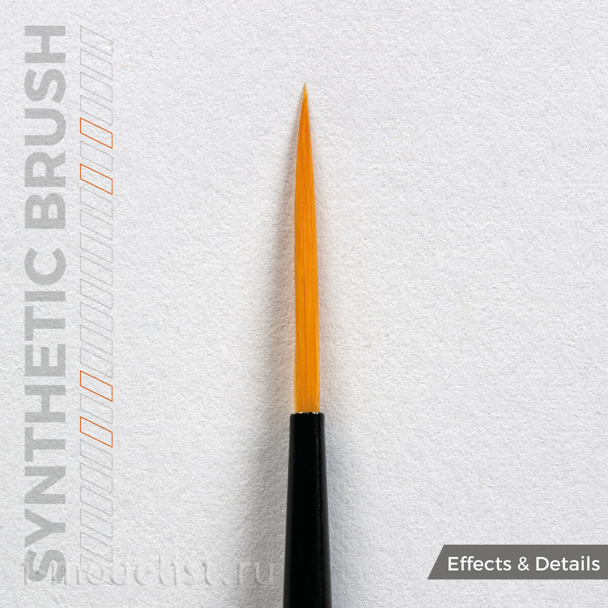 AKB018 AK Interactive Синтетическая кисть - Лайнер 17 мм / AK SYNTHETIC BRUSH – LINER 17mm