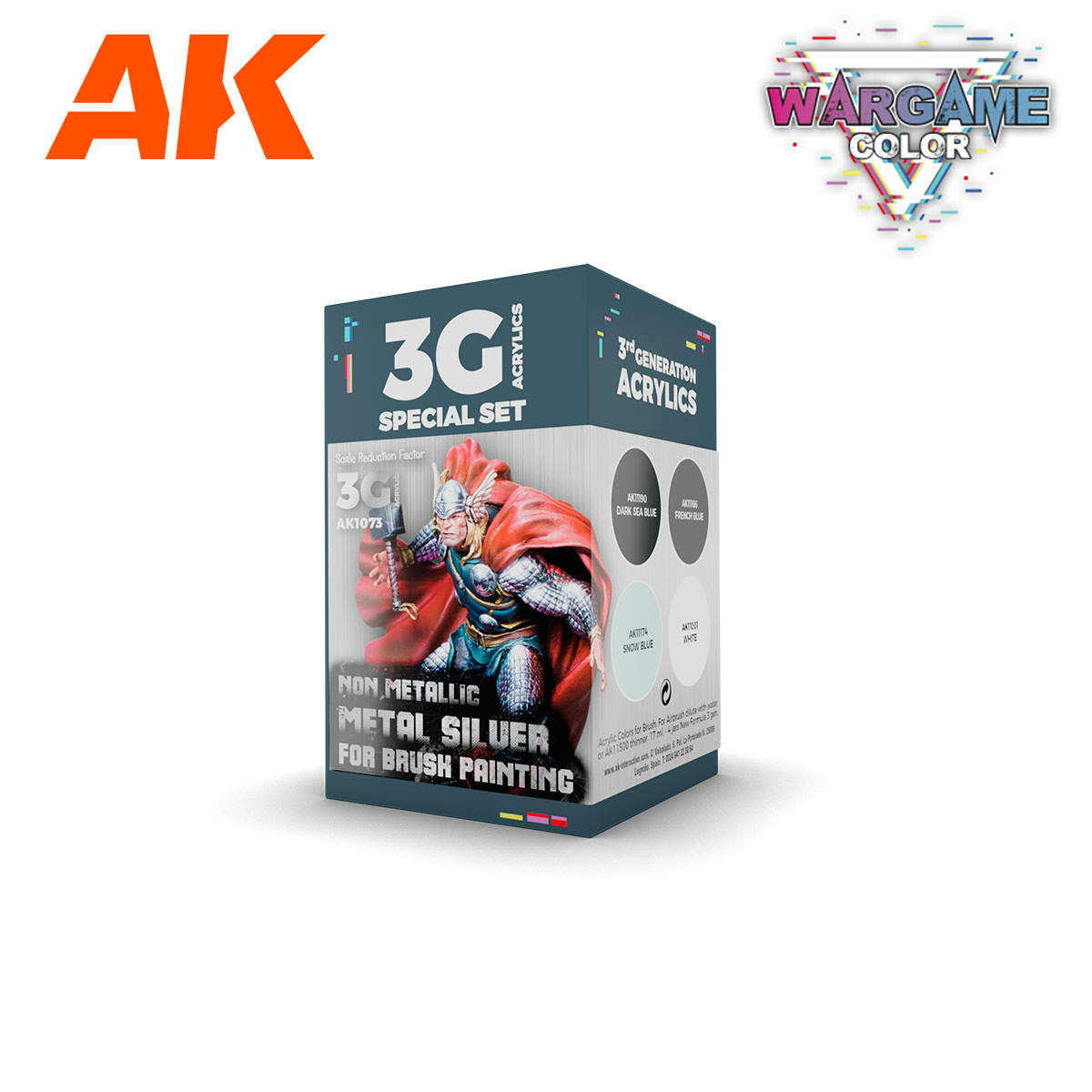 AK1073 AK Interactive Acrylic Paint Set 