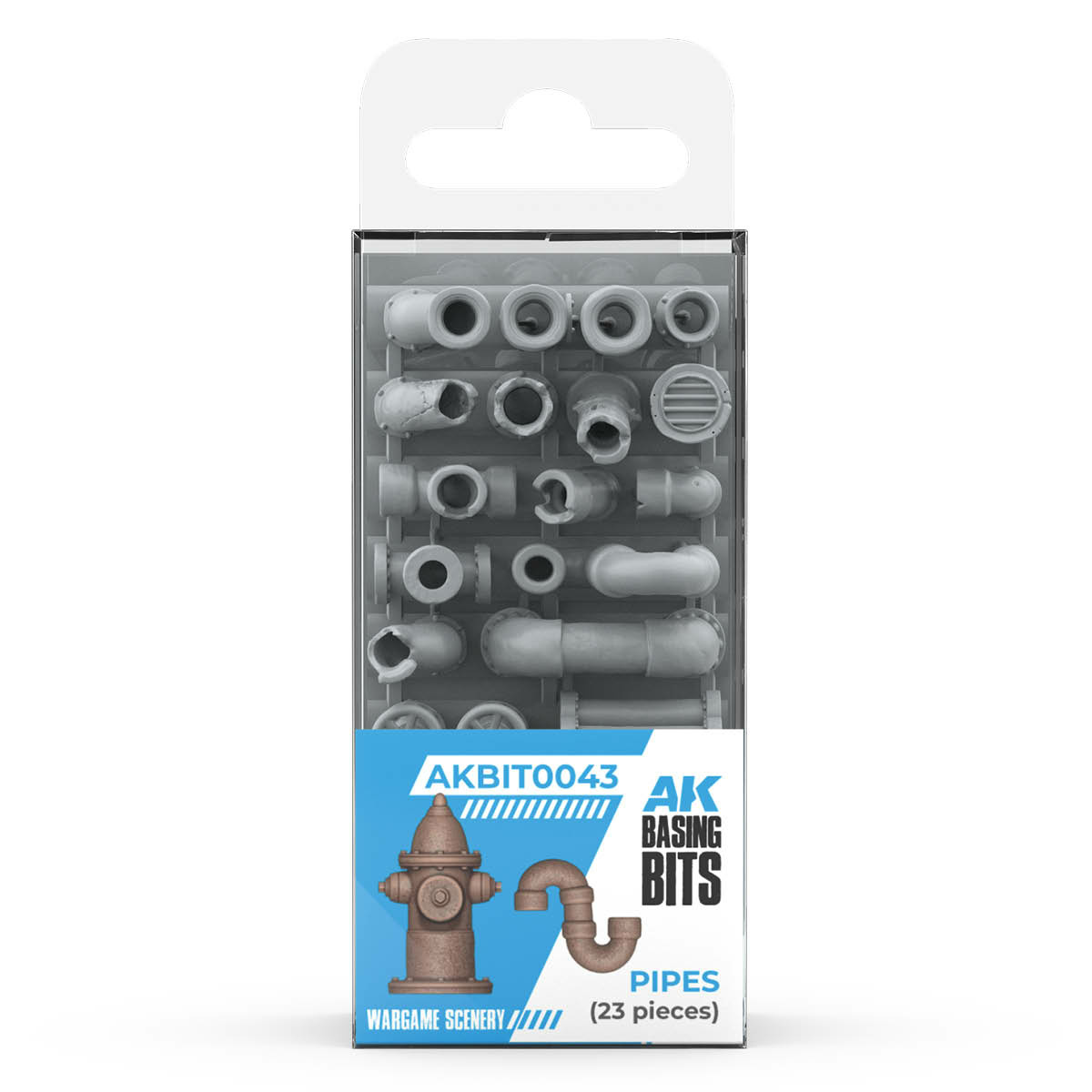 AKBIT0043 AK Interactive 3D-печать BASING BITS Т$ы / Pipes
