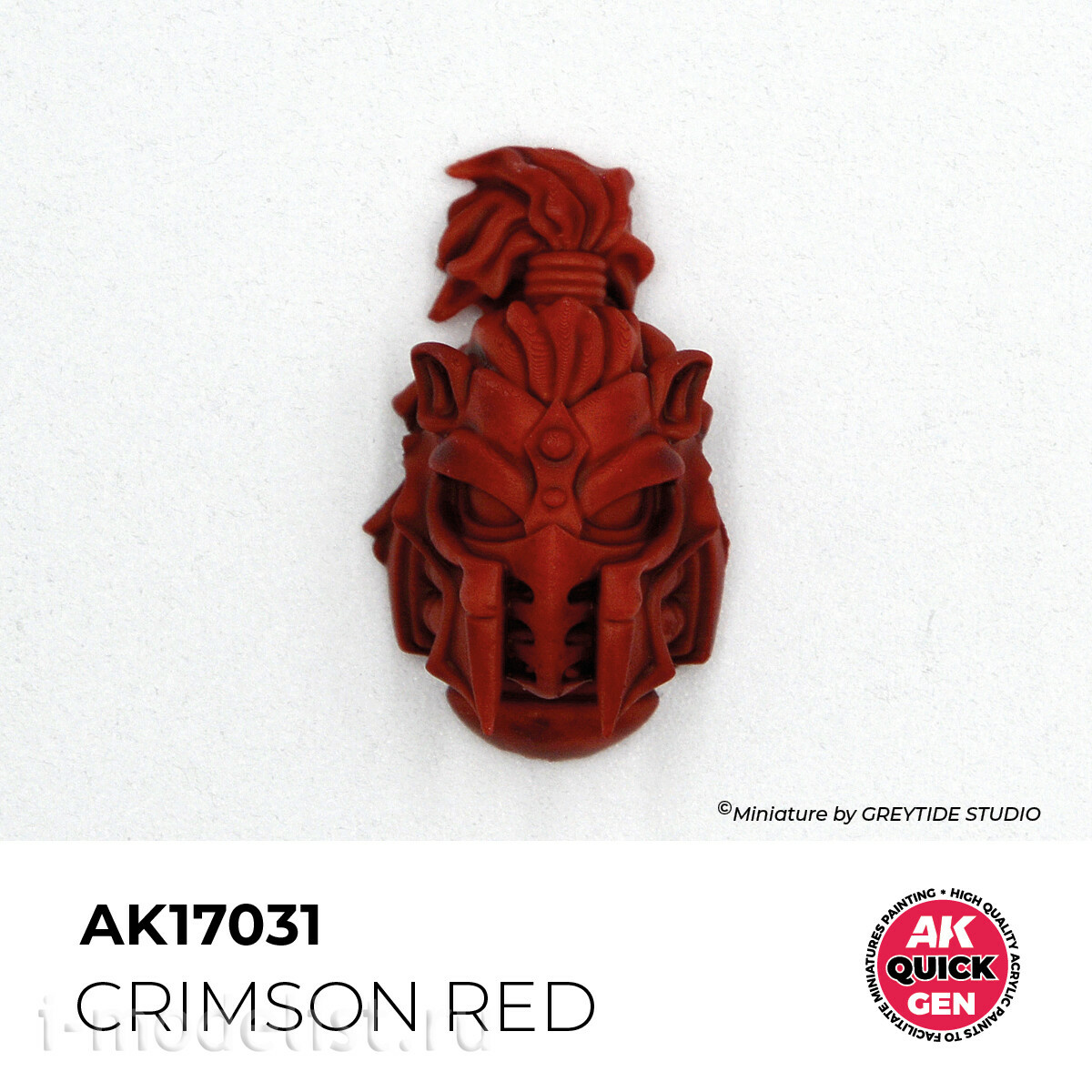 AK17031 AK Interactive Краска акриловая QUICK GEN - Малиново-красный / CRIMSON RED