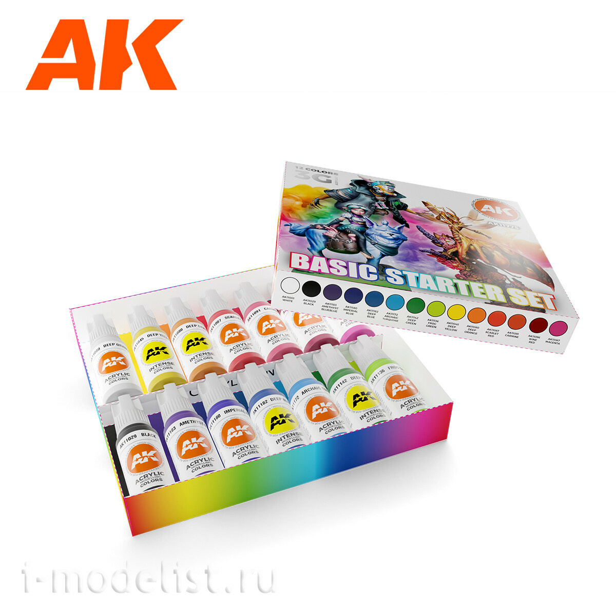 AK11775 AK Interactive Set of acrylic paints 