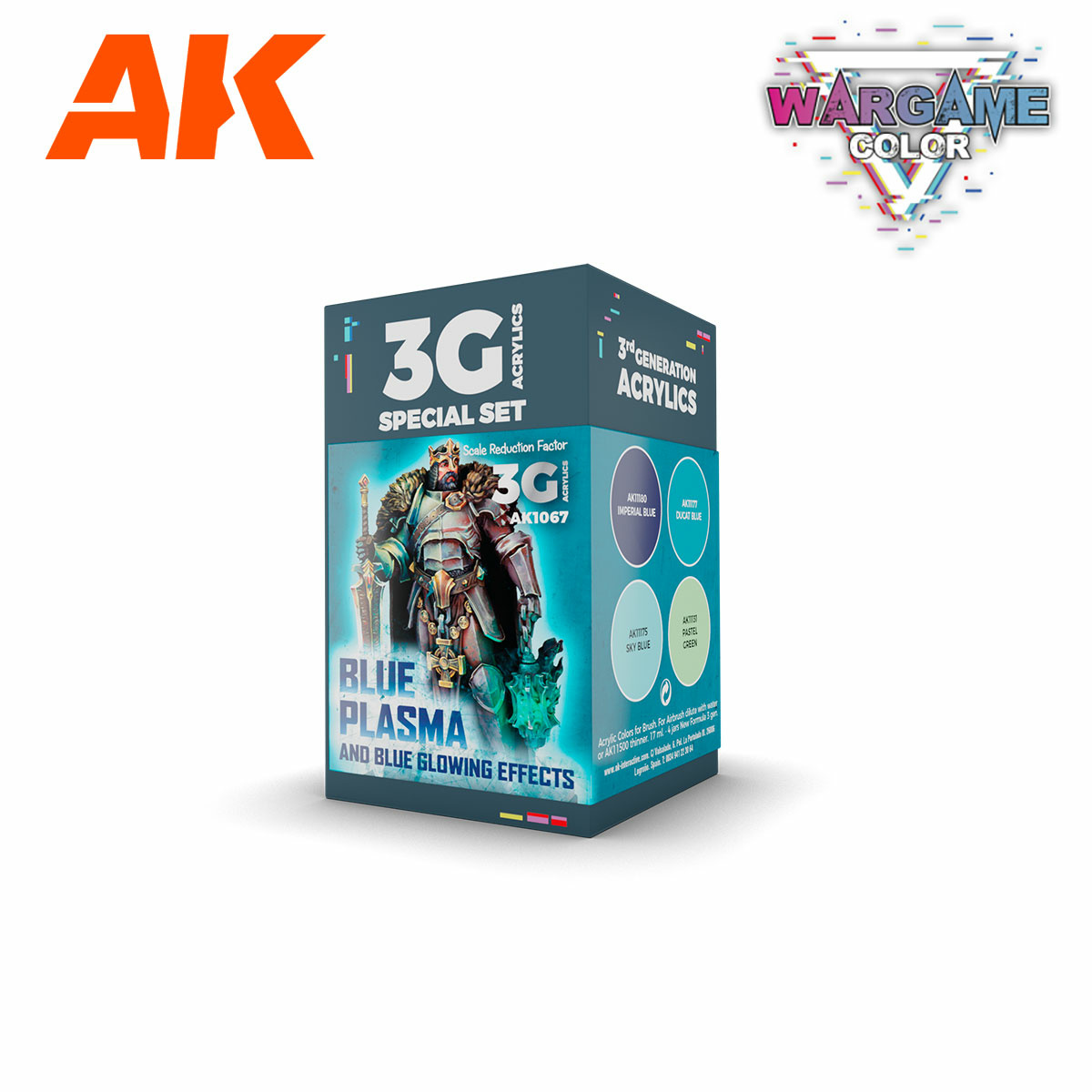 AK1067 AK Interactive Set of acrylic paints 