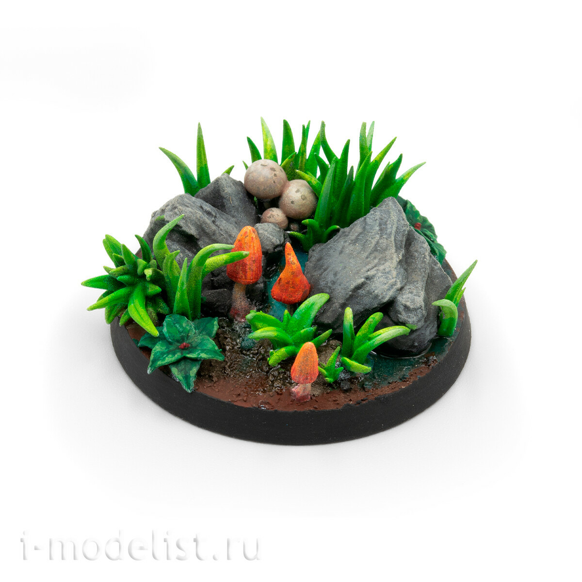 AKBIT0001 AK Interactive 3D-печать BASING BITS Пучки травы / Grass Tufts