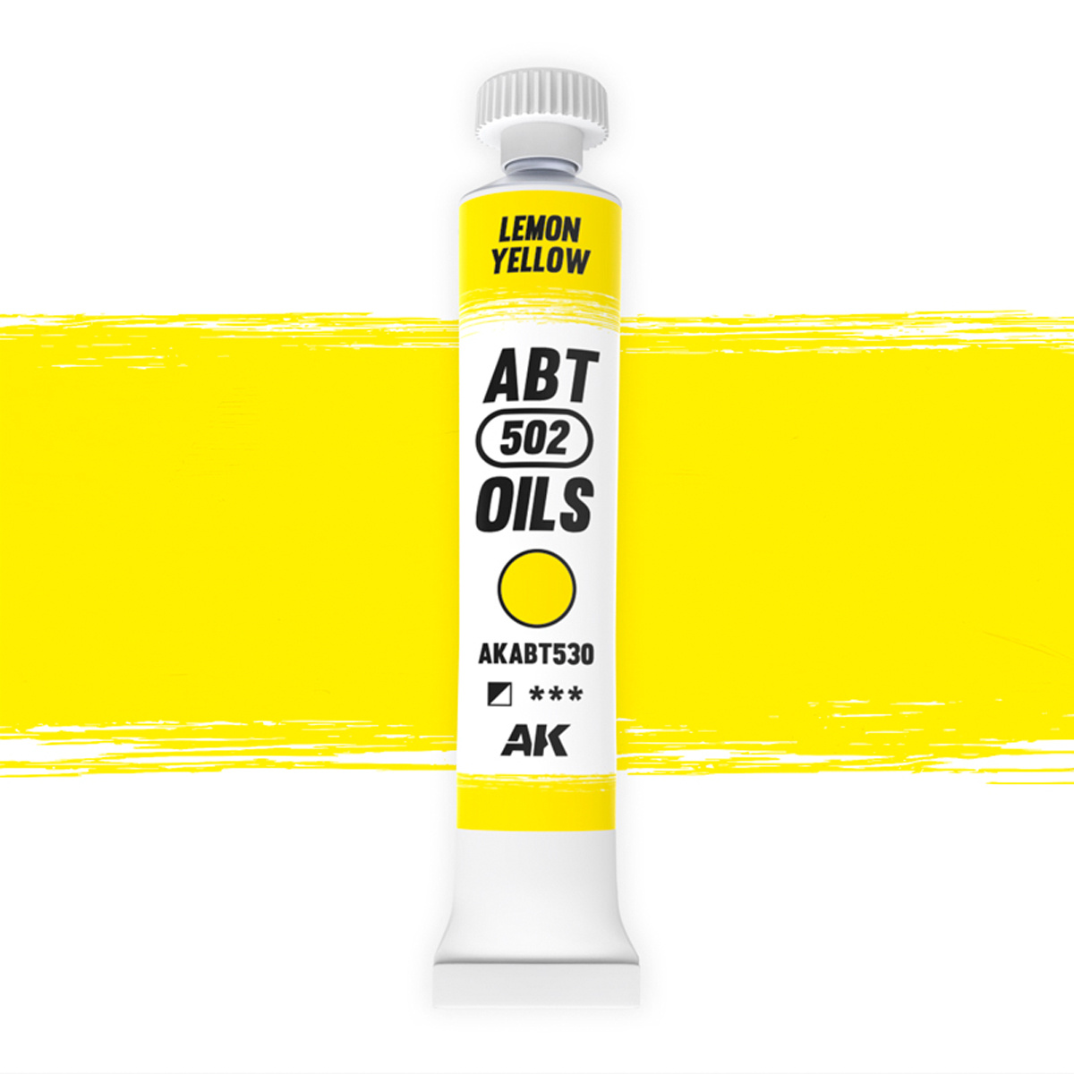 AKABT530 Abteilung 502 Масляная краска Лимонно-жёлтый / Lemon Yellow