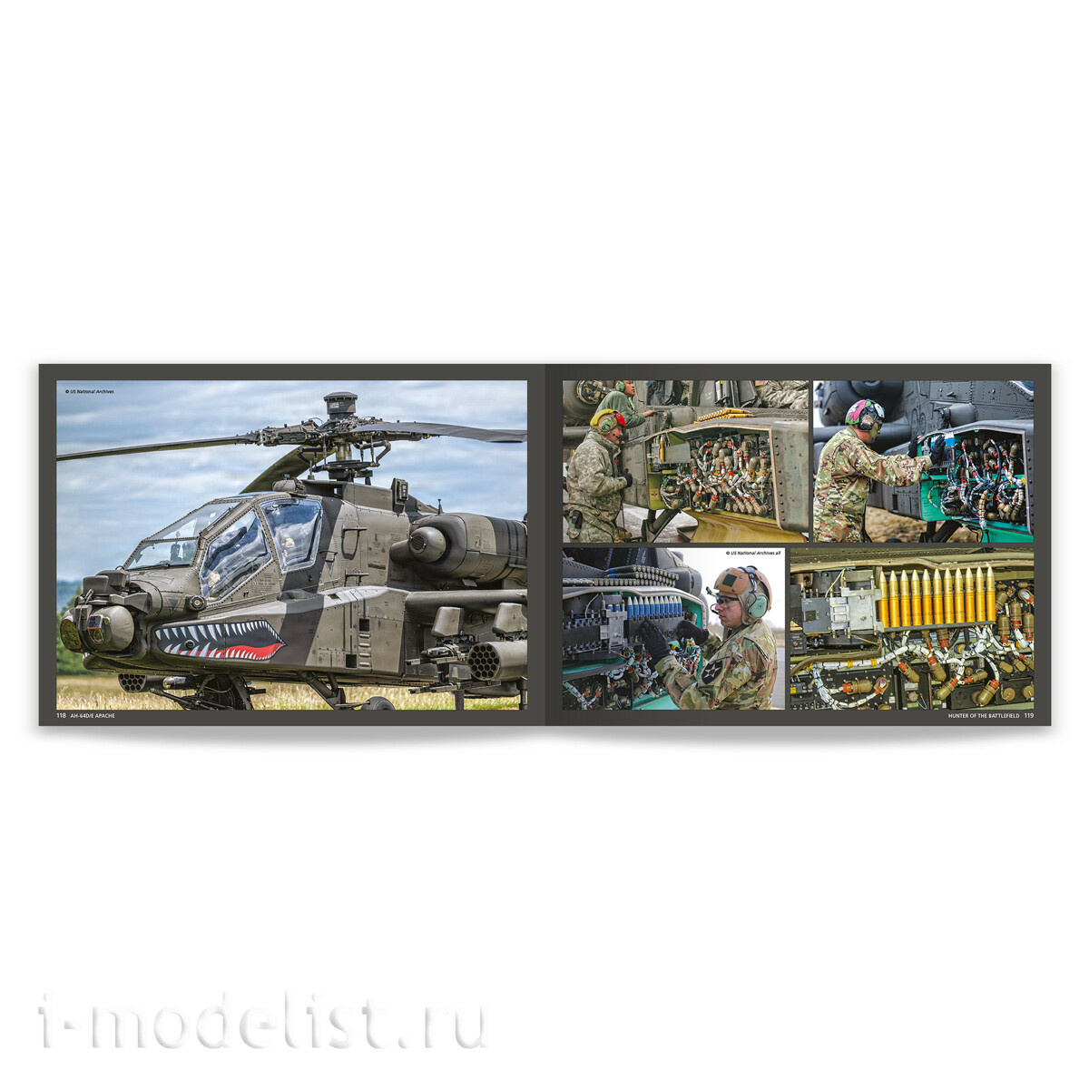 AK130044 AK Interactive Книга AH-64D/E Apache Джон Леккас / John Lekkas