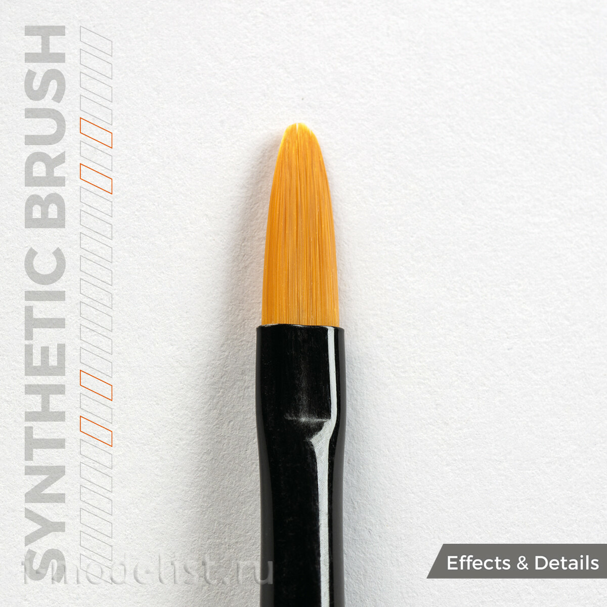 AKB015 AK Interactive Синтетическая кисть - Фундук 4 / AK SYNTHETIC BRUSH – FILBERT 4