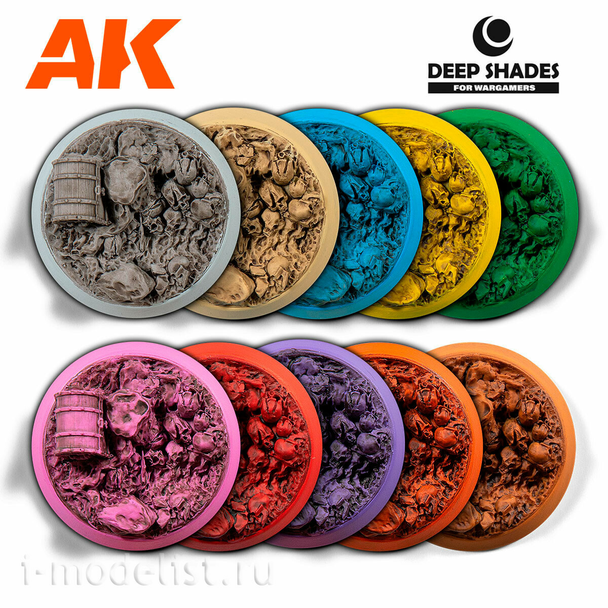 AK13001 AK Interactive Deep Shades product for creating Black Night Contrast