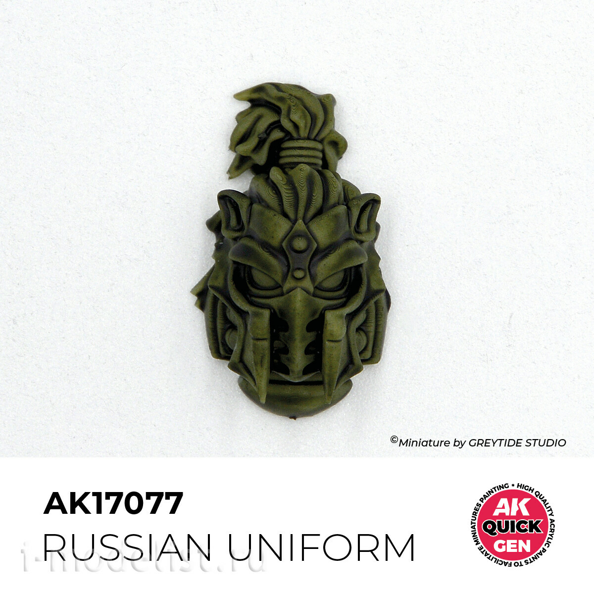 AK17077 AK Interactive Краска акриловая QUICK GEN - Русская униформа / RUSSIAN UNIFORM
