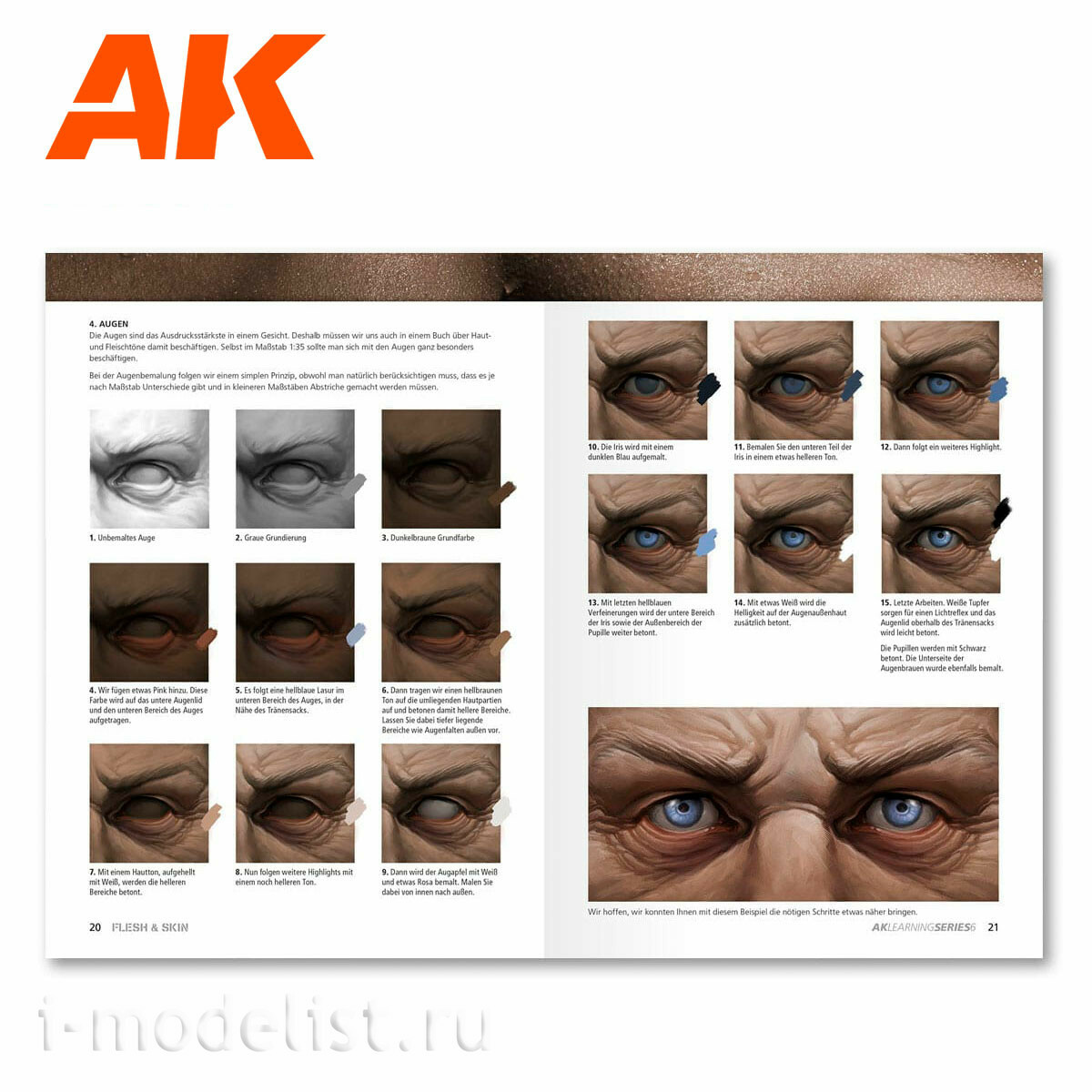 AK241 AK Interactive FLESH & SKIN. LEARNING SERIES 06