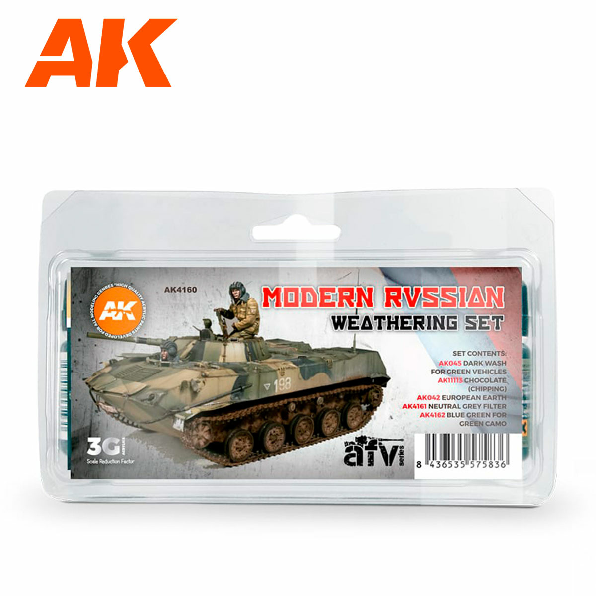AK4160 AK Interactive MODERN RUSSIAN WEATHER SET