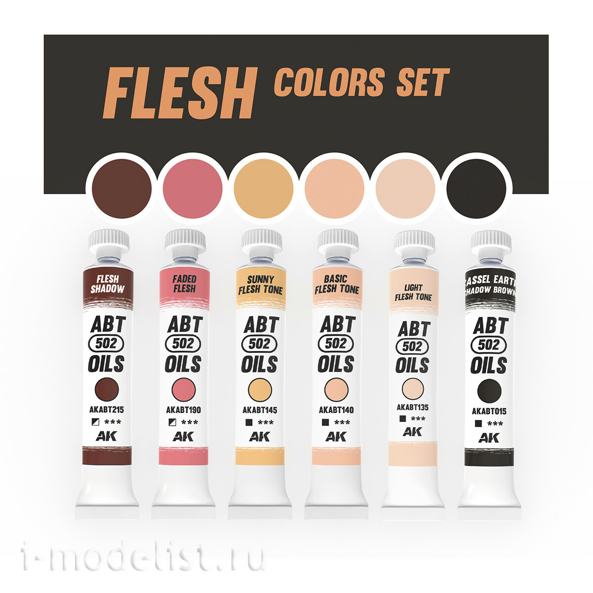 ABT301 Abteilung 502 paint Set Flush Colors Set