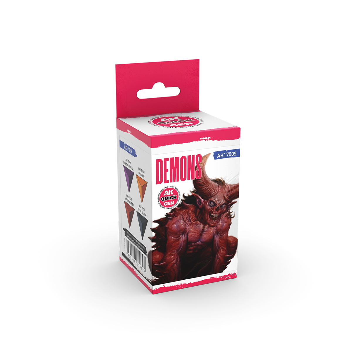 AK17509 AK Interactive Набор красок QUICK GEN - Демоны / DEMONS
