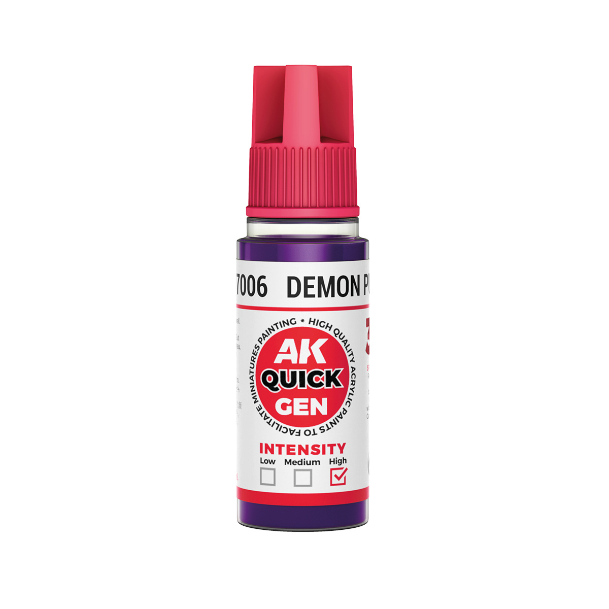 AK17006 AK Interactive Краска акриловая QUICK GEN - Демонический пурпур / DEMON PURPLE
