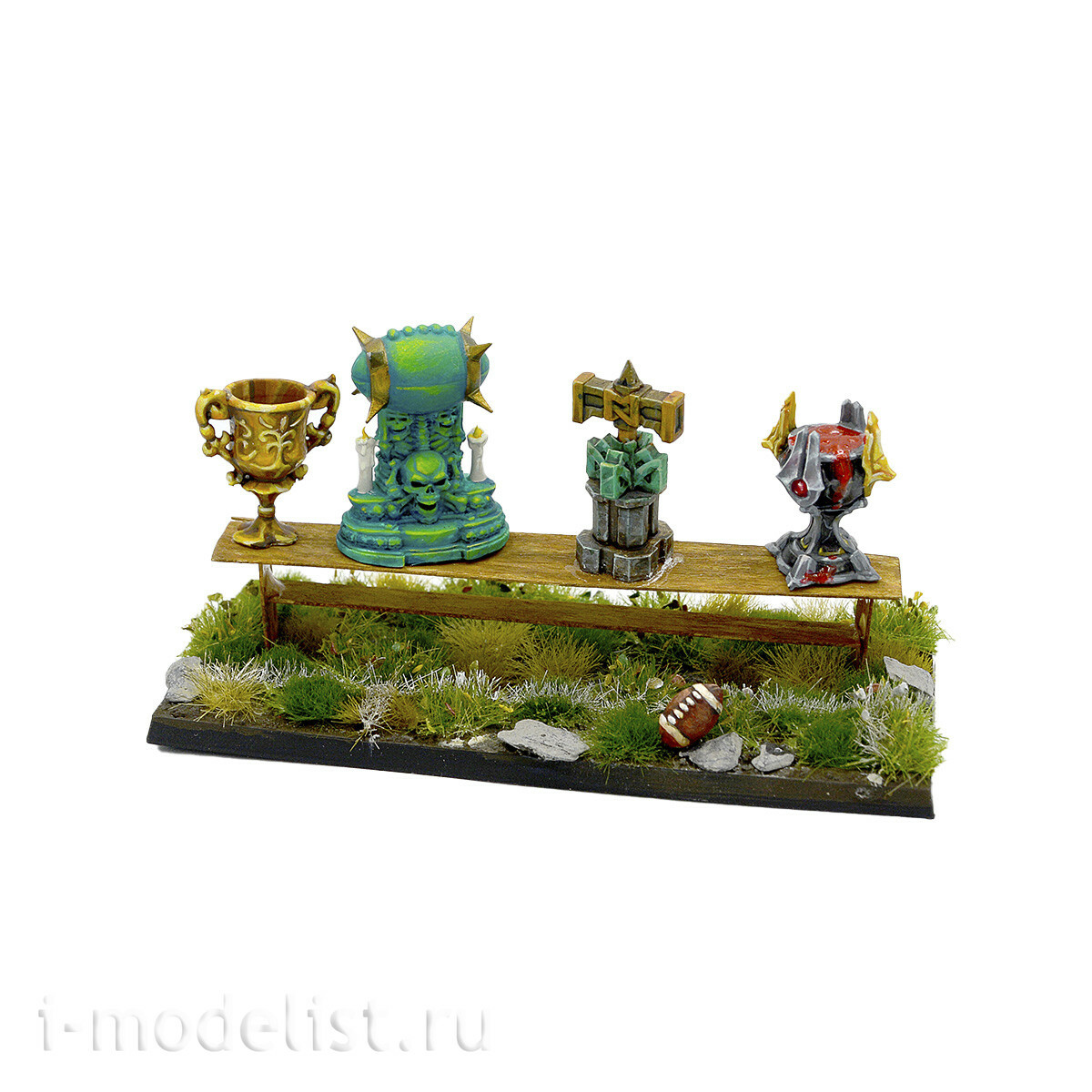 AKBIT0037 AK Interactive 3D-печать BASING BITS Фантастические футбольные трофеи / Fantasy Football Trophies