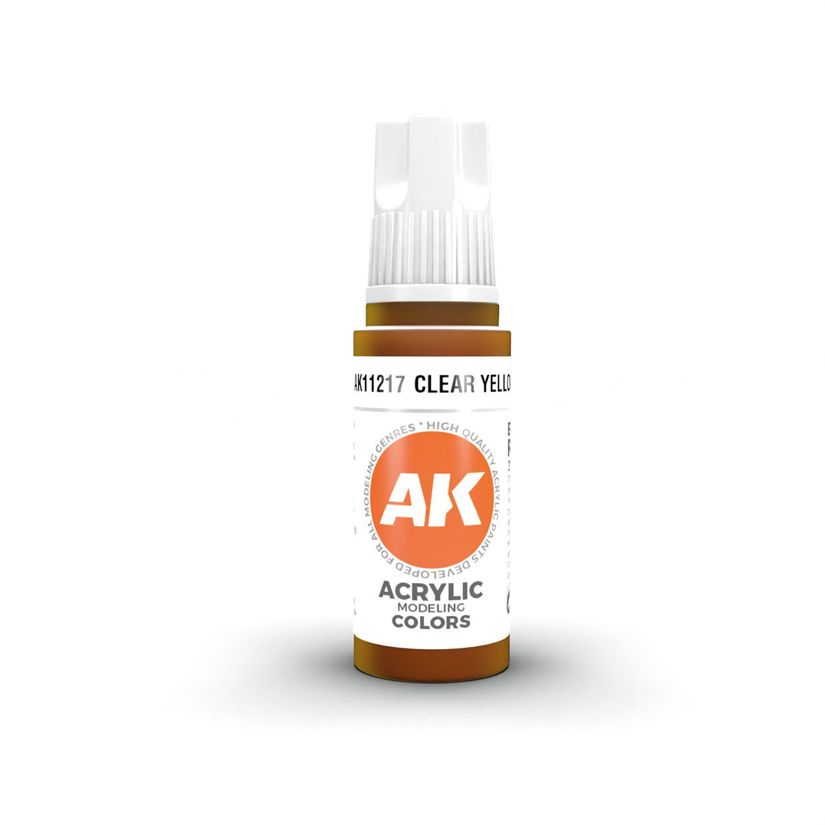 AK11217 AK Interactive CLEAR YELLOW – STANDARD