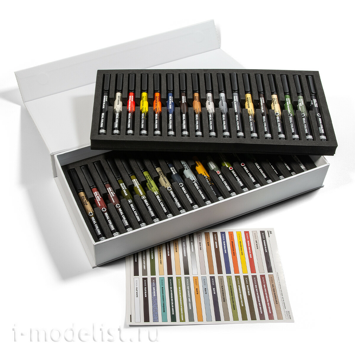 RCM150 AK Interactive Набор Real Colors маркеров, 34 шт. / SPECIAL BOX RC MARKERS – 34 units