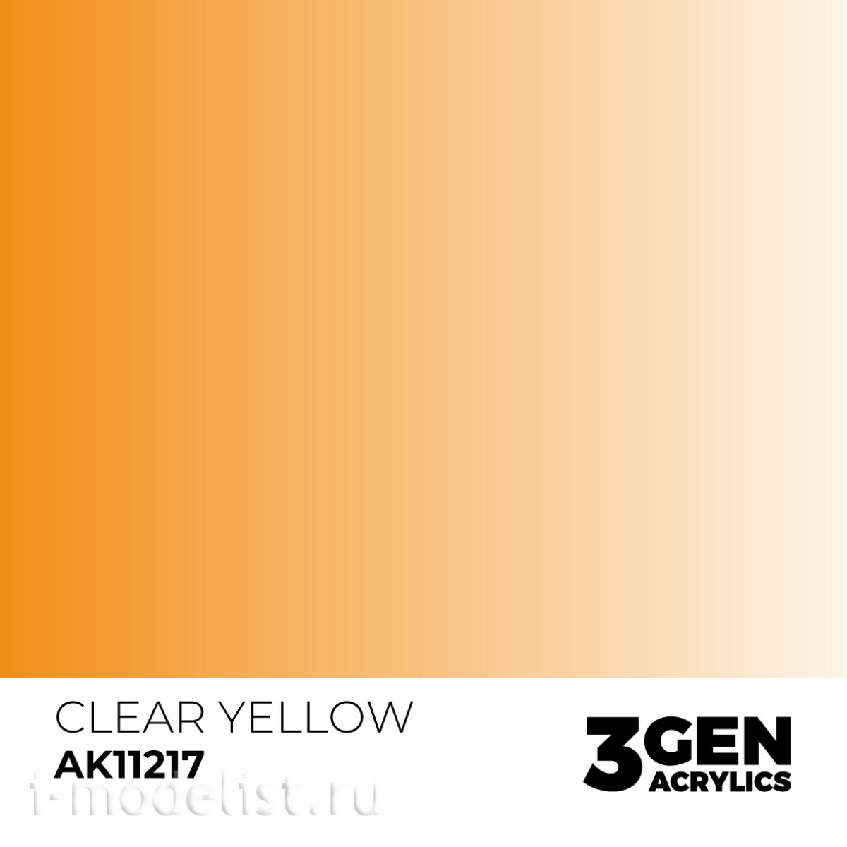 AK11217 AK Interactive CLEAR YELLOW – STANDARD