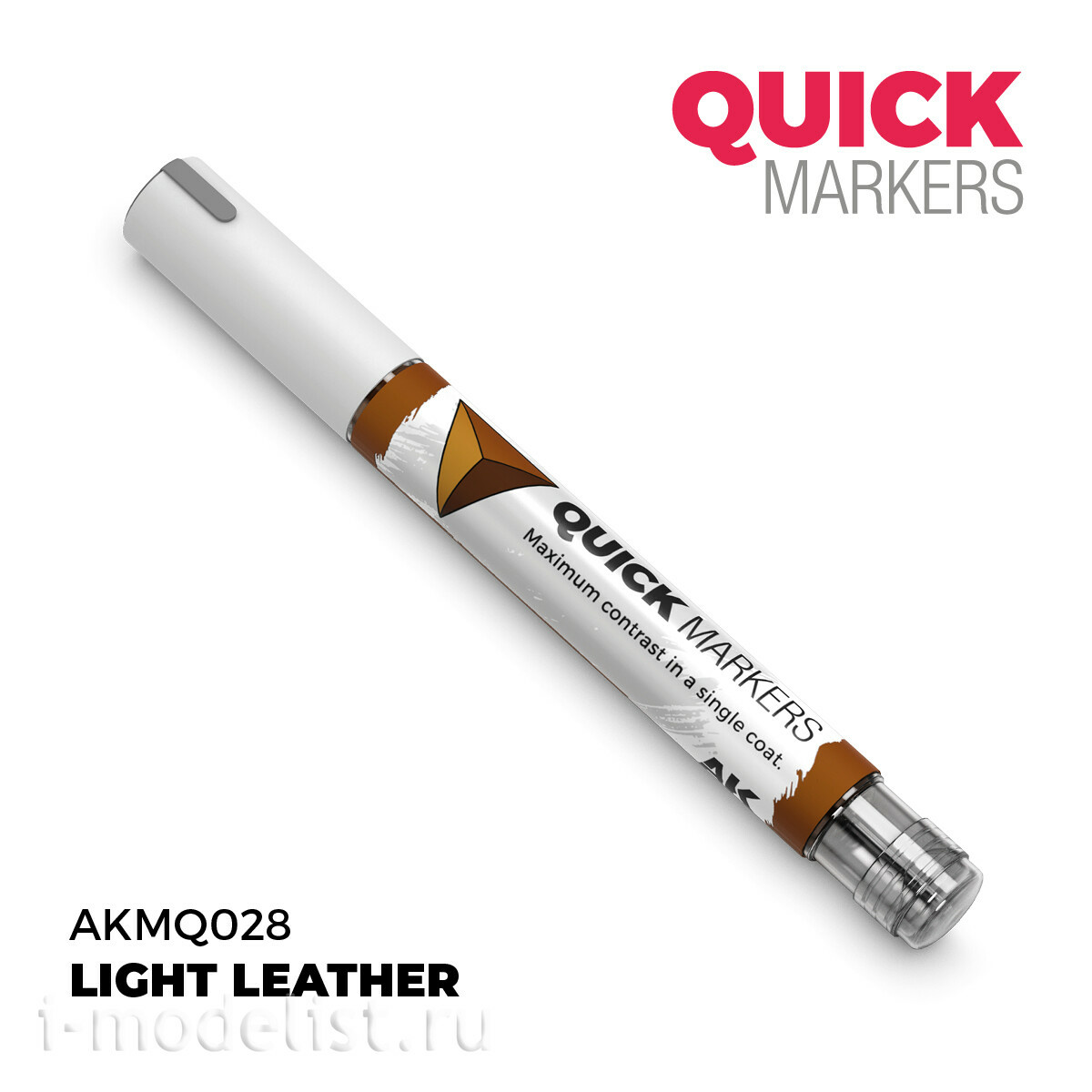 AKMQ028 AK Interactive Маркер QUICK MARKER - Светлая кожа / Light Leather