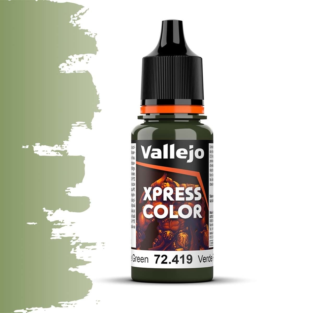 72419 Vallejo Акриловая краска Xpress Color Чумной зелёный / Plague Green