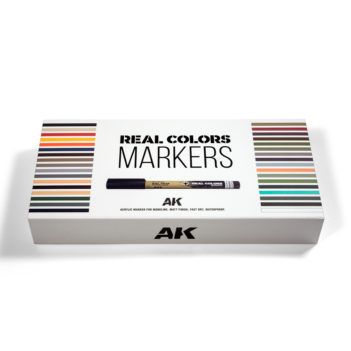 RCM150 AK Interactive Набор Real Colors маркеров, 34 шт. / SPECIAL BOX RC MARKERS – 34 units