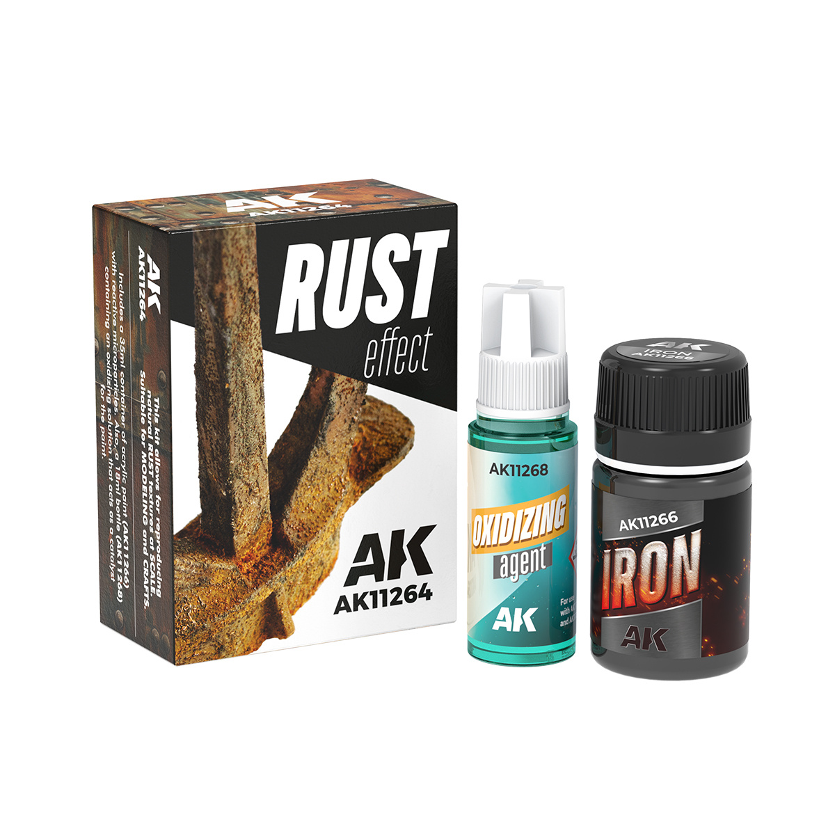 AK11264 AK Interactive RUST EFFECT – EFECTO OXIDO