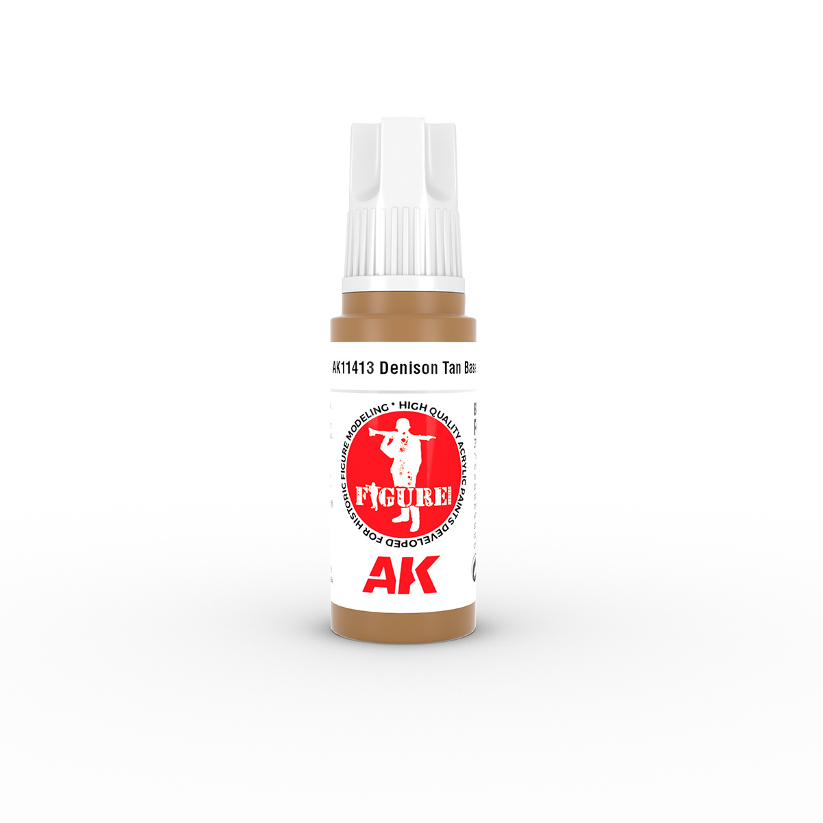 AK11413 AK Interactive Acrylic paint DENISON TAN BASE-FIGURES 17 ml