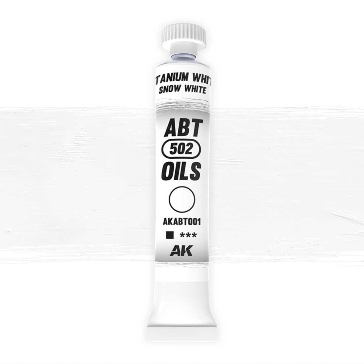 ABT001 Abteilung 502 Paint oil Snow White (snow white)