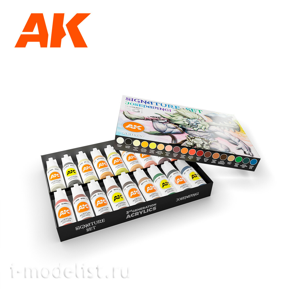 AK11757 AK Interactive Set of acrylic paints 