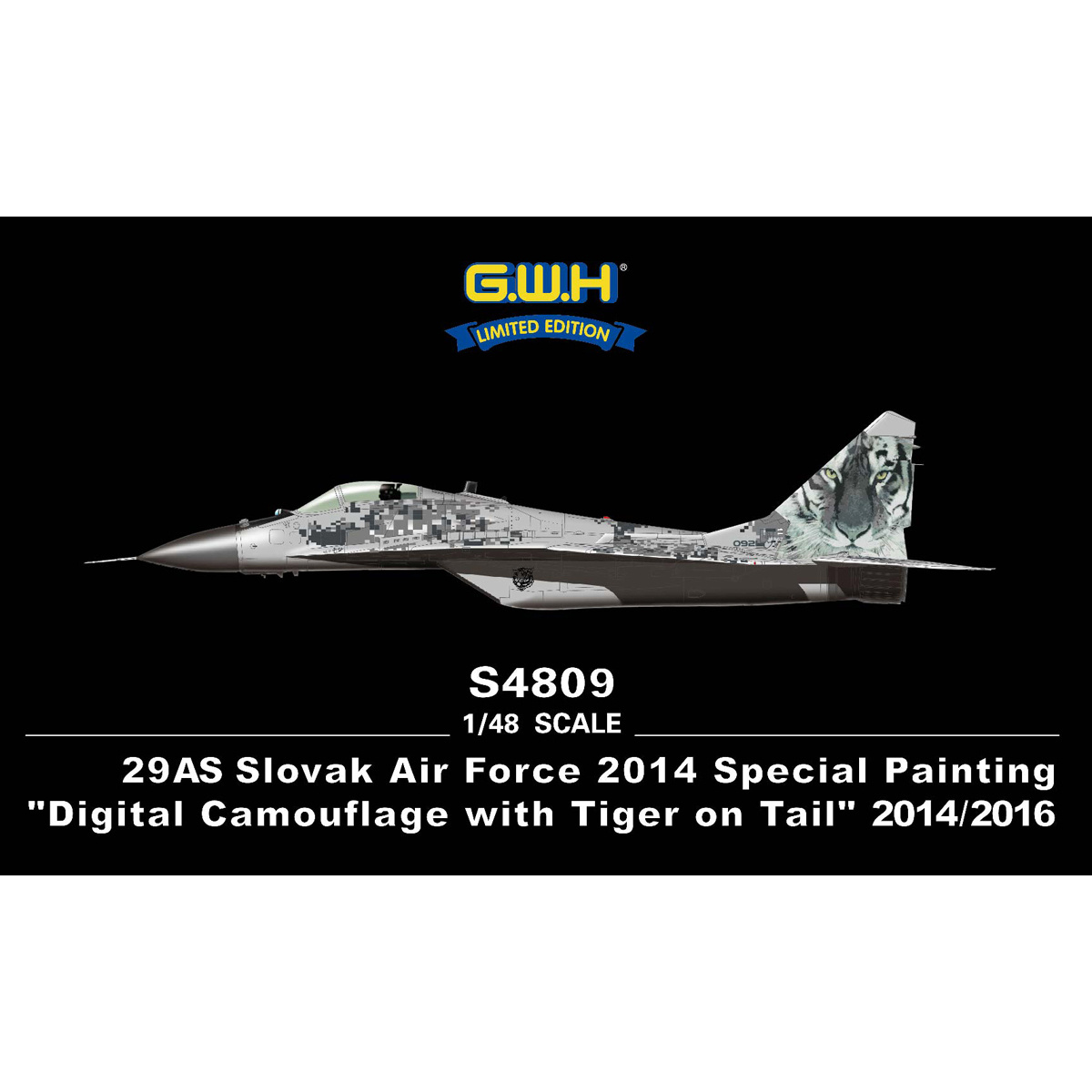 S4809 Great Wall Hobby 1/48 M-29AS Slovak Air Force 2014 Special Painting