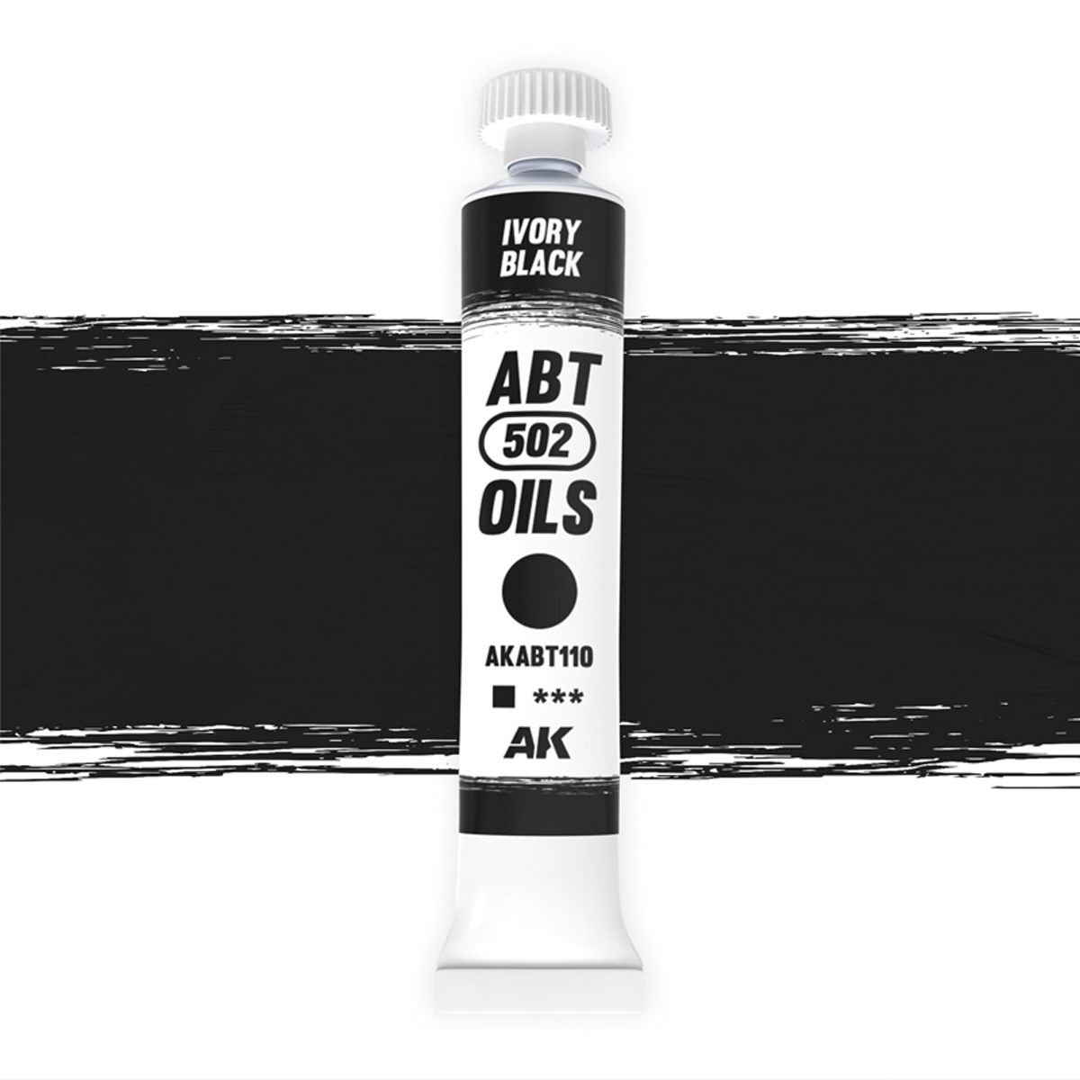 Abt110 Abteilung 502 Oil paint Black