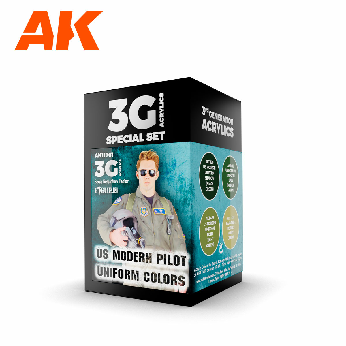 AK11761 AK Interactive Set of acrylic paints 