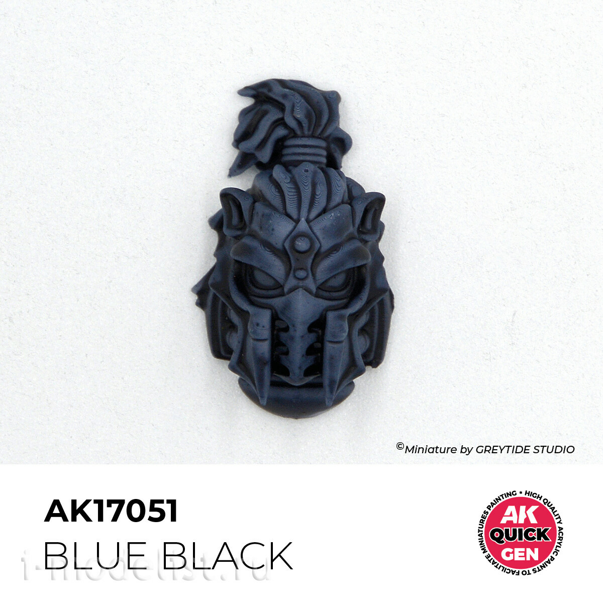 AK17051 AK Interactive Краска акриловая QUICK GEN - Сине-чёрный / BLUE BLACK