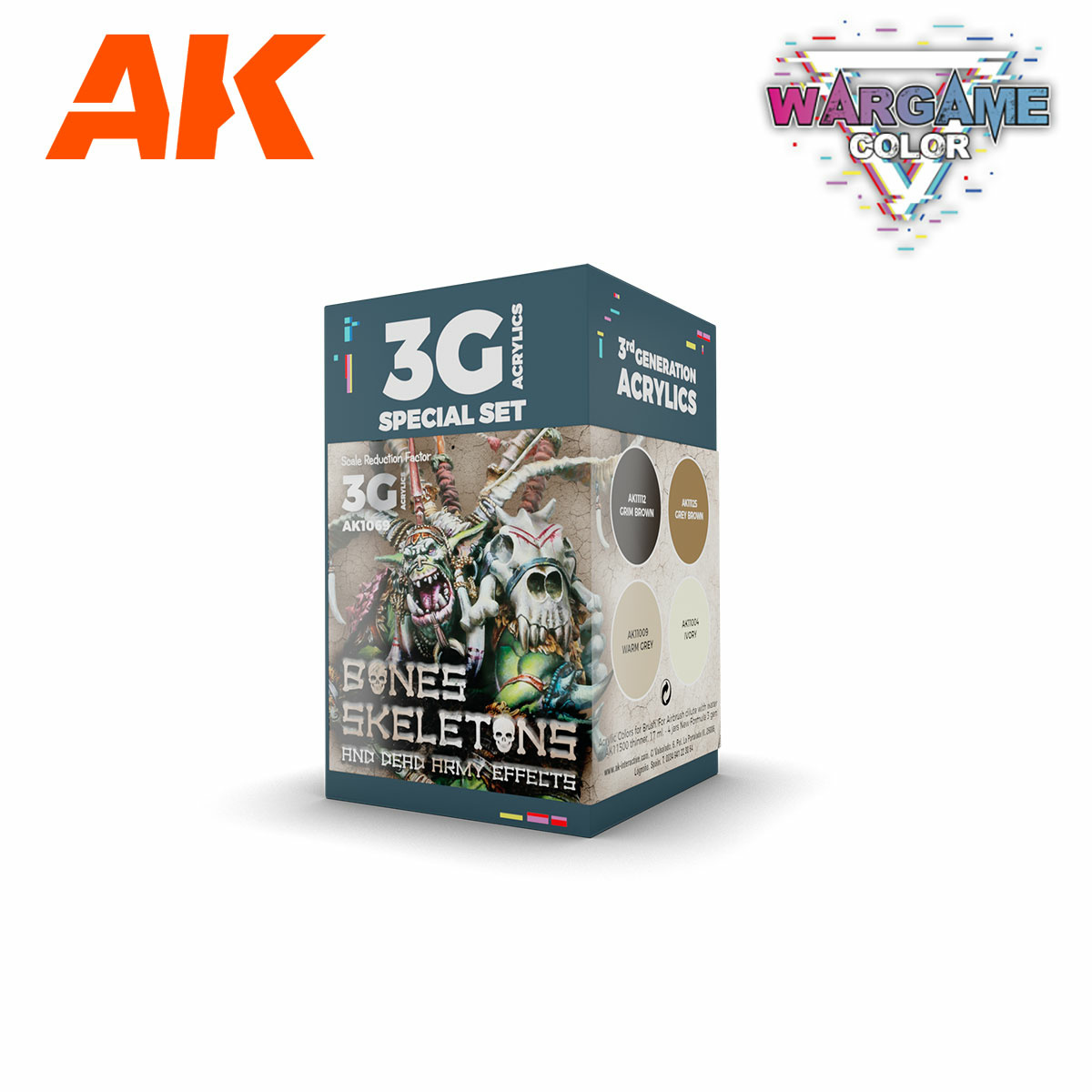 AK1069 AK Interactive Set of acrylic paints 