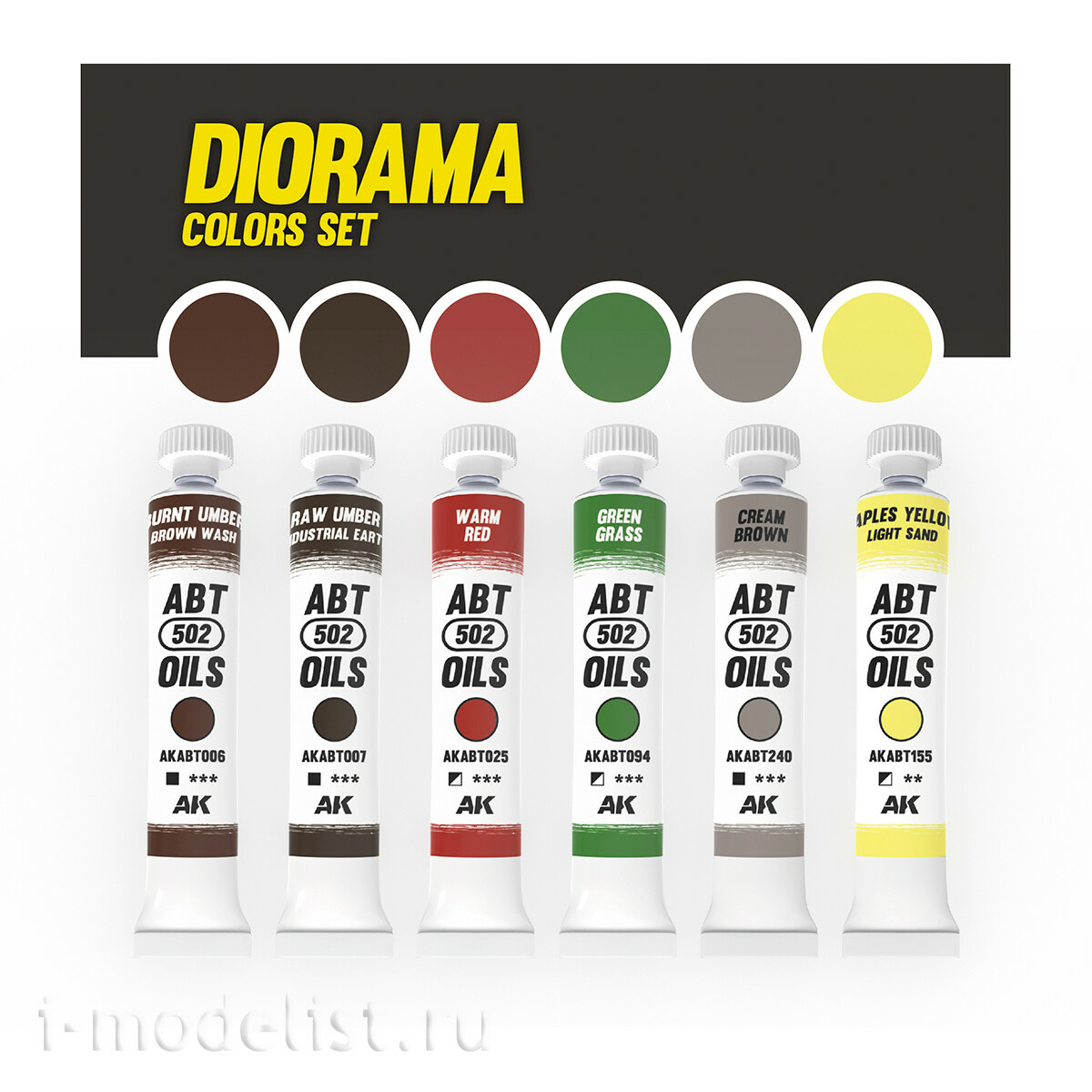 AKABT307 Abteilung 502 Kit paint Colors Diorama Set