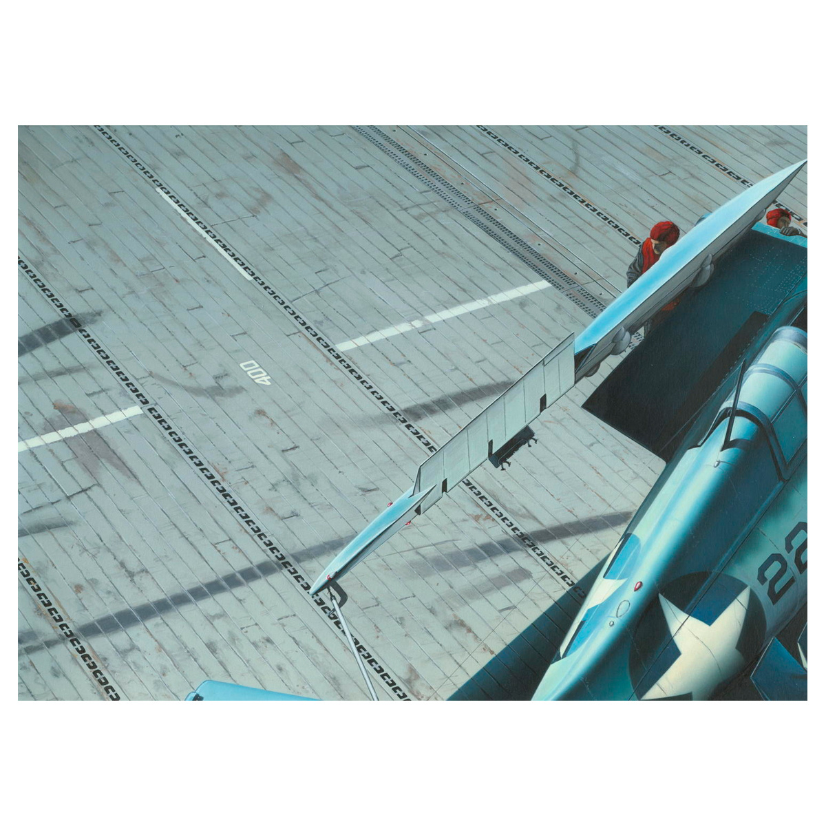 8802 Edward 1/48 US Navy Aircraft Carrier Deck