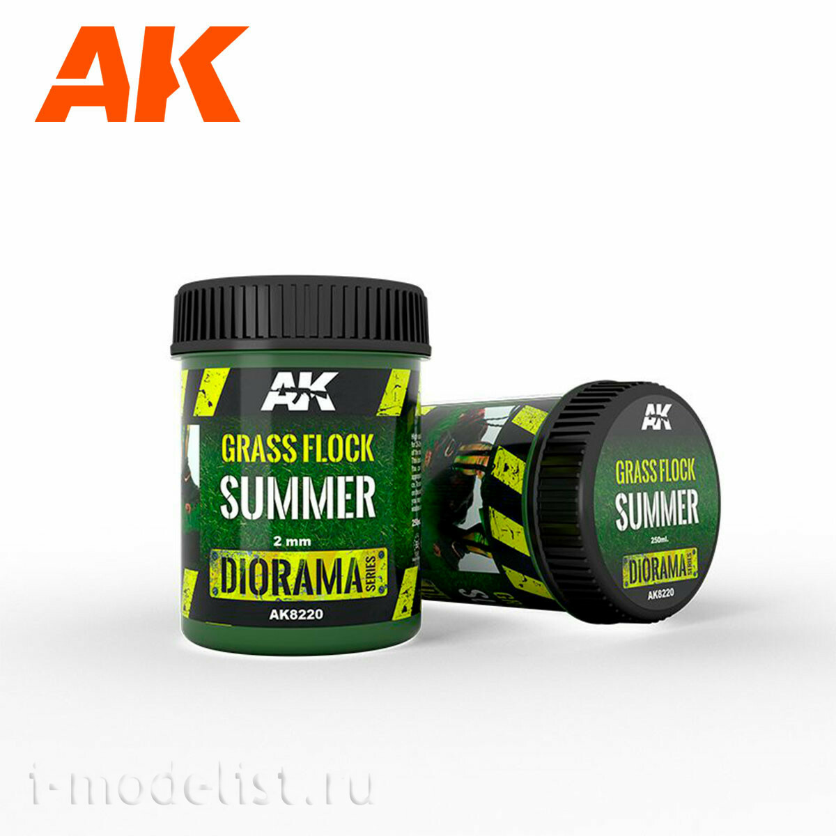 AK8220 AK Interactive Summer grass flock, 2 mm