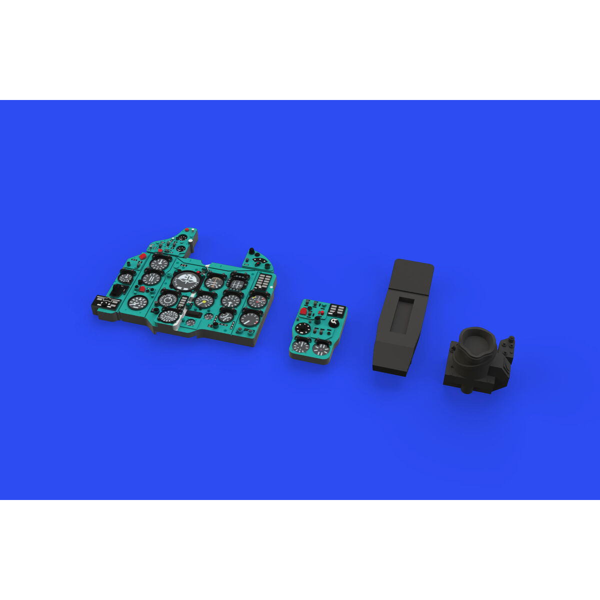 644090 Eduard 1/48 Приборная toска цветная для M-21PFM LööK