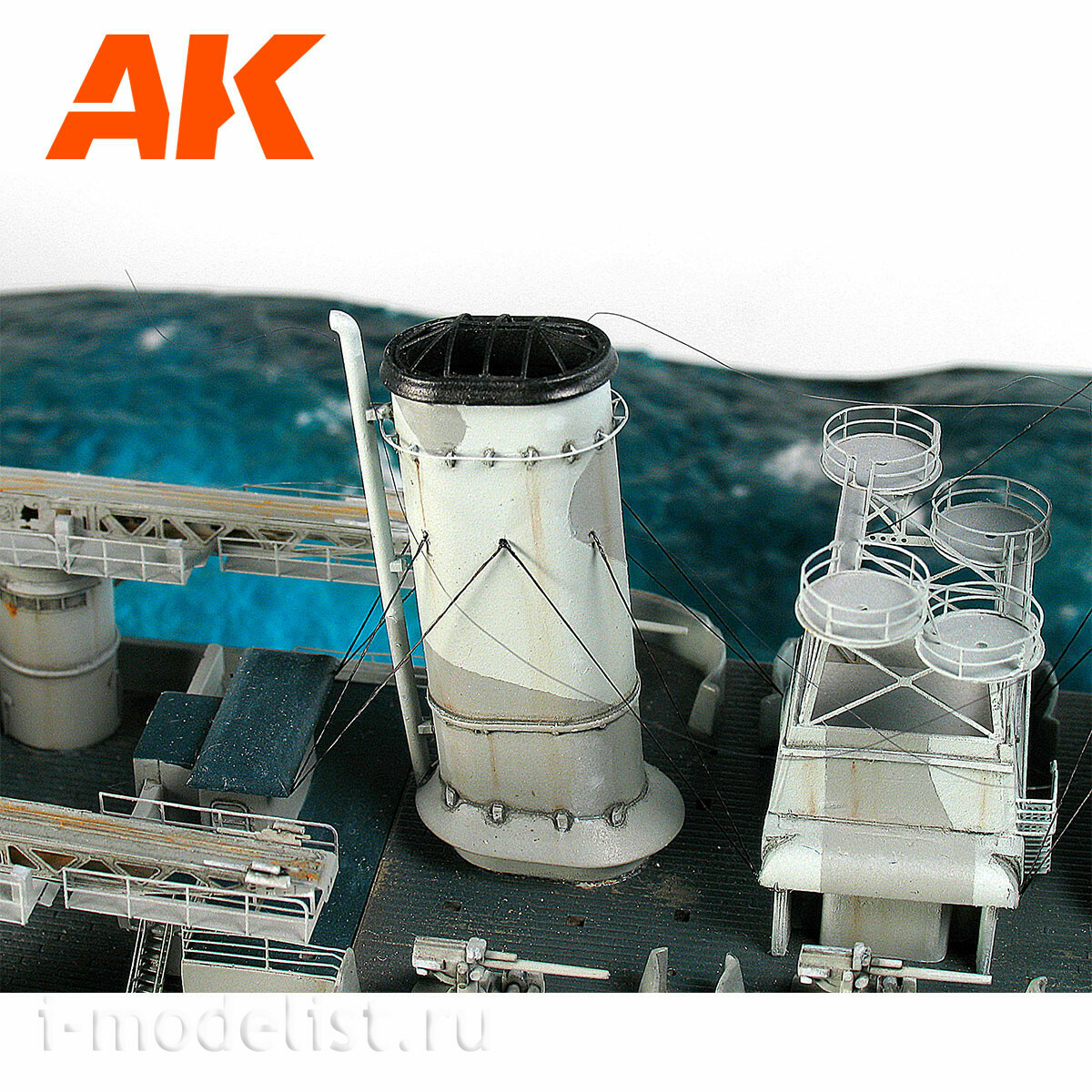 AK9136 AK Interactive Ultra-thin Elastic Rigging Coil (Suitable for scales 1:35, 1:32, 1:48, 1:350)