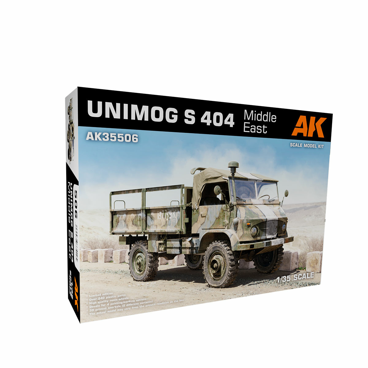 AK35506 AK Interactive 1/35 Unimog-S 404 SUV, Middle East
