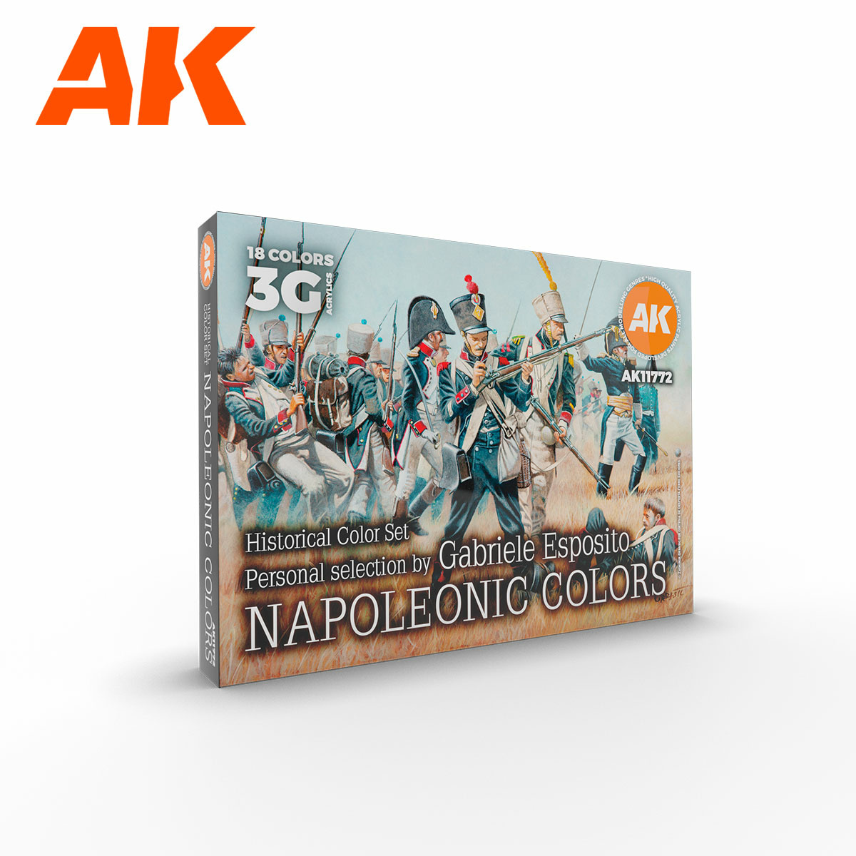 AK11772 AK Interactive Set of acrylic paints 