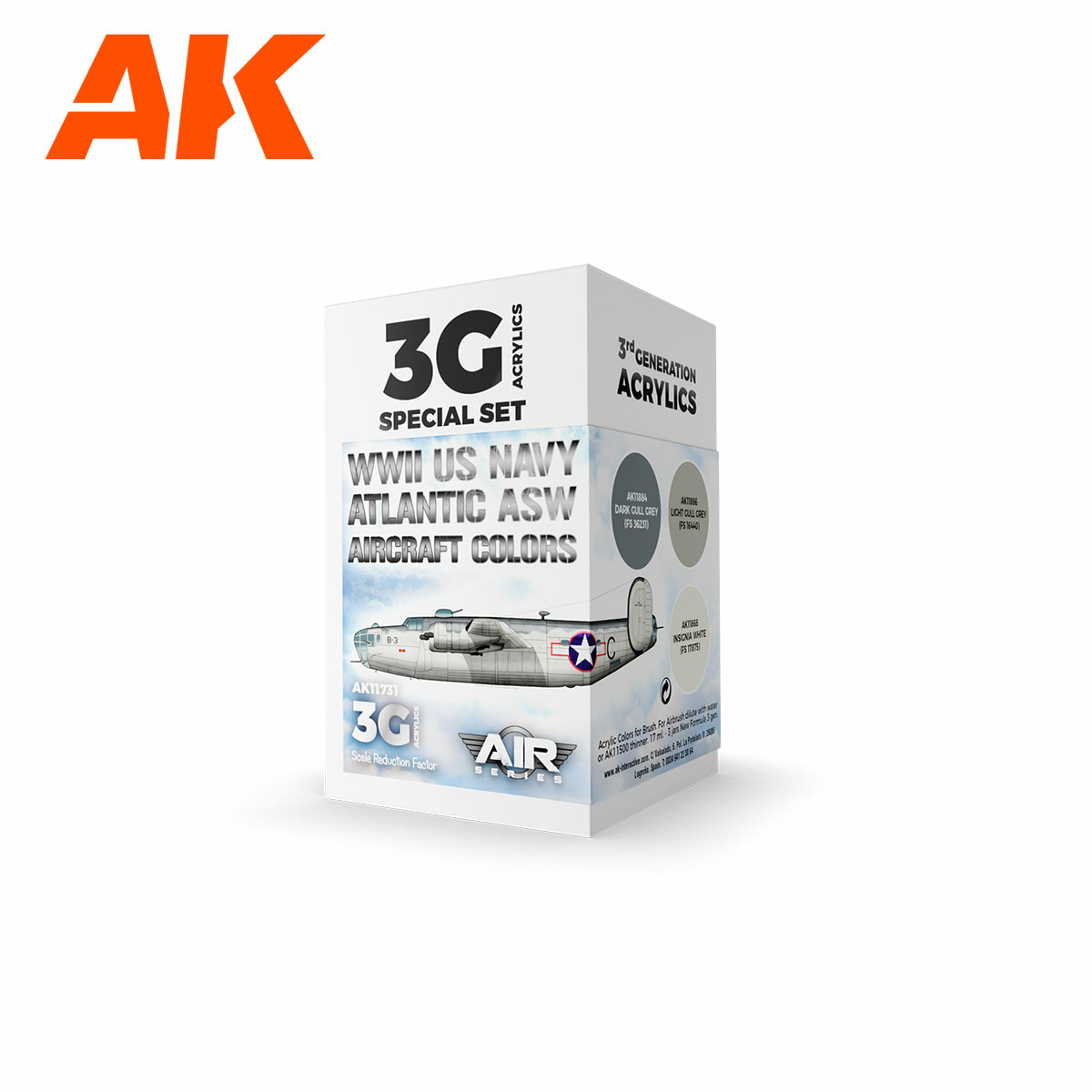 AK11731 AK Interactive Set of acrylic paints 