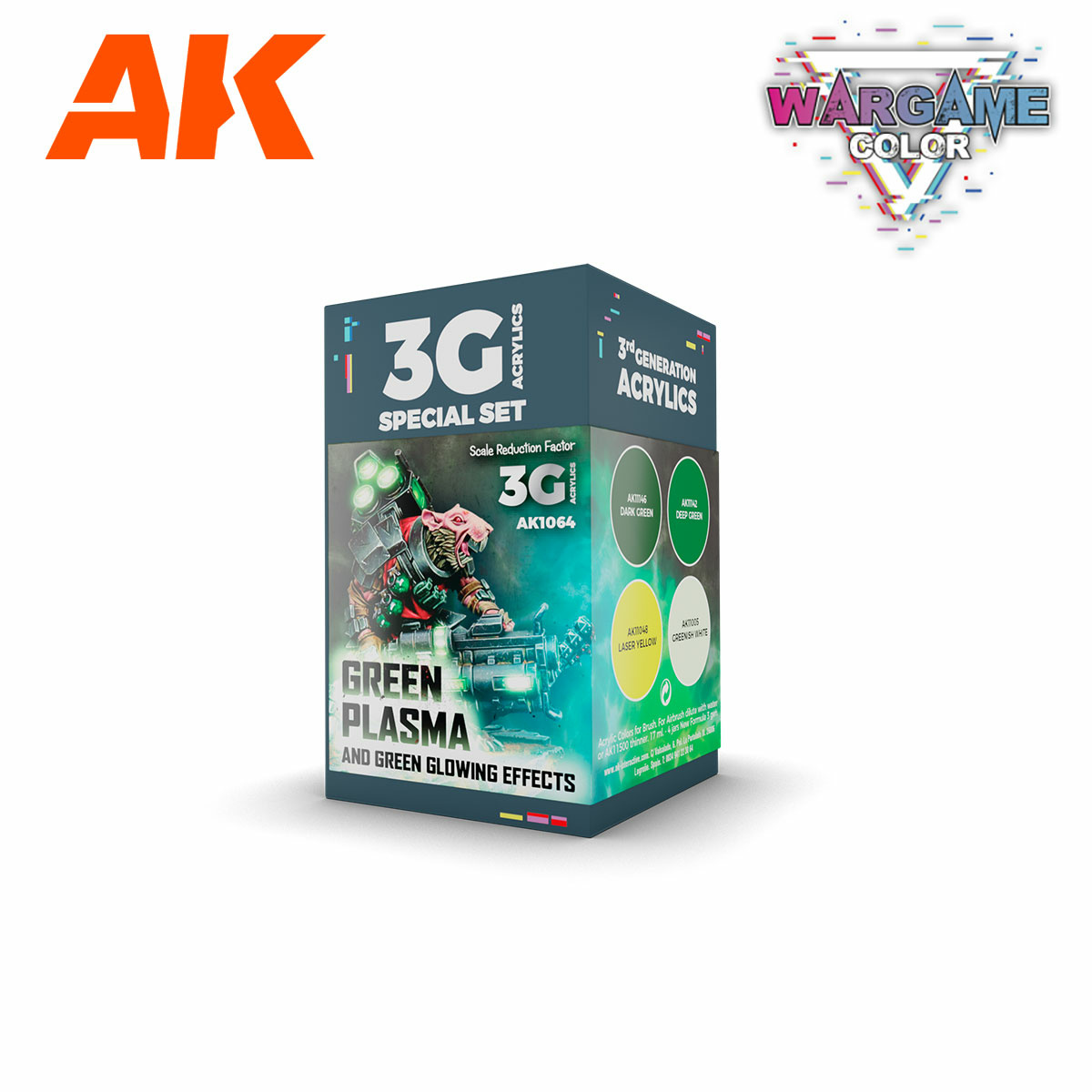 AK1064 AK Interactive Set of acrylic paints 